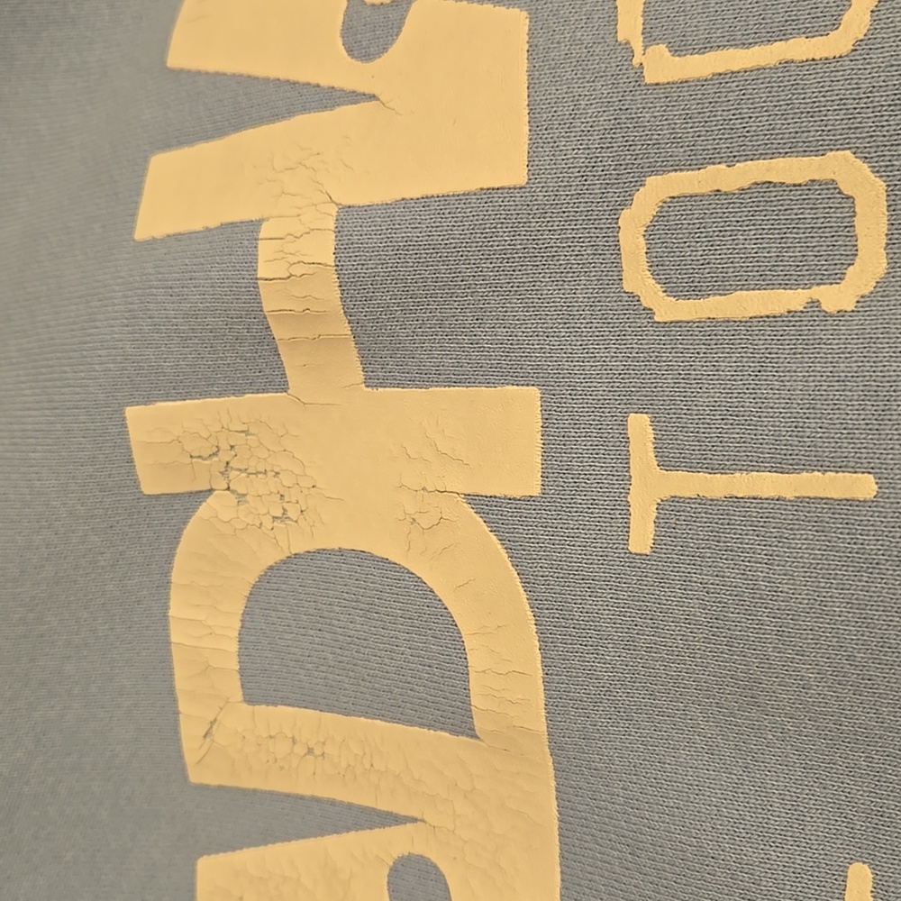 Madhappy LA Feel Together Melrose Cotton Hoodie Light Blue Size L - Picture 4 of 6